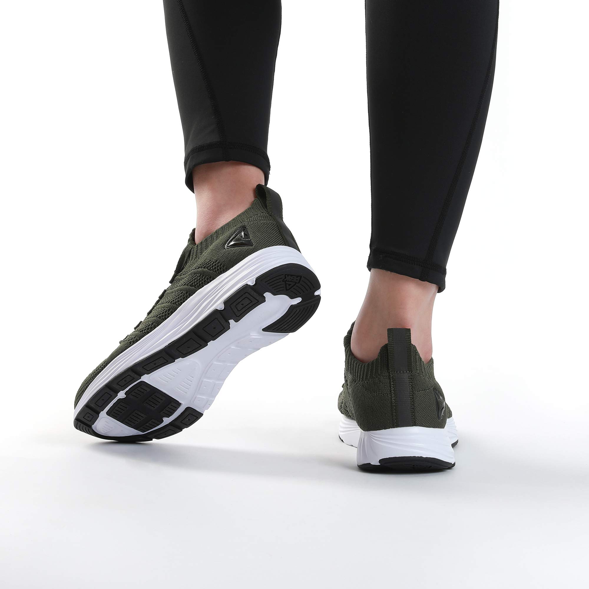 PEAK Womens Lightweight Walking Shoes - Comfortable Slip-on Sneakers for Running, Tennis, Gym, Casual Workout - Image 4